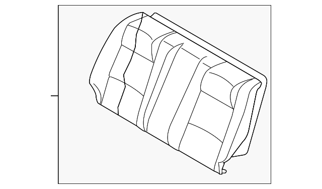 88600AM300 Деталь SEAT BACK ASSY