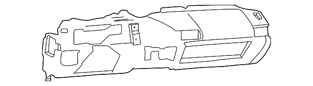 16760171 Деталь INSTRUMENT PANEL