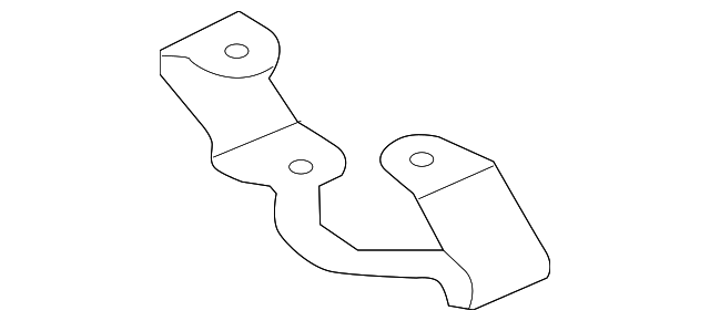 SU003-03214 Деталь CONSOLE FRONT BRACKET