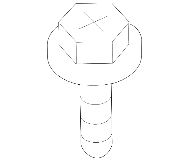 SU003-03446 Деталь CONSOLE SCREW