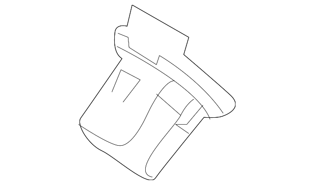 SU003-02731 Деталь POWER OUTLET COVER