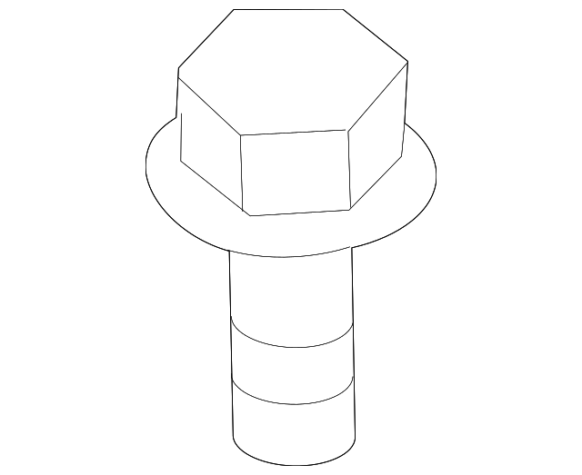 SU003-00013 Деталь CONSOLE MOUNT BOLT