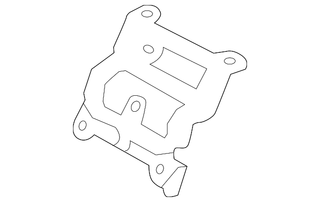 SU003-03215 Деталь CONSOLE REAR BRACKET