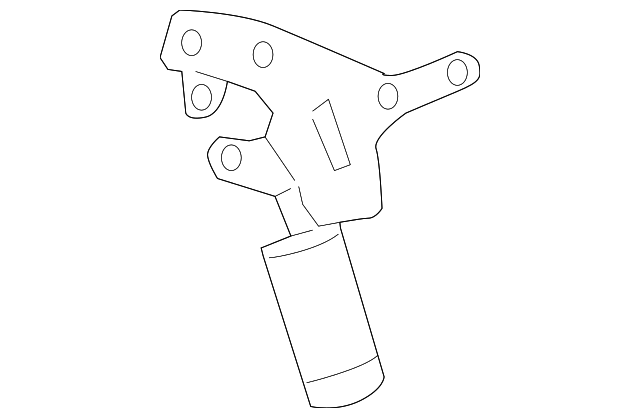 1Y0-871-661-D Деталь CATCH, LEFT