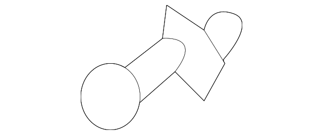 1Y0-871-425-A Деталь BOOT COVER CLIP, LEFT
