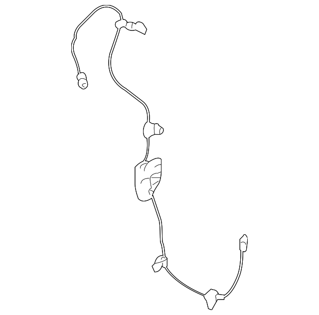 1Y0-871-341-B Деталь CABLE & GUIDE, LEFT