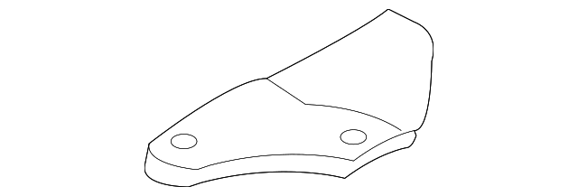 1Y0-862-655 Деталь AIR DEFLECTOR COUPLING, LEFT