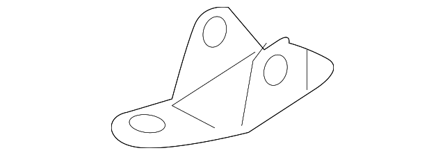 1Y0-871-785-B Деталь TOP ASSY MOUNT BRACKET, LEFT