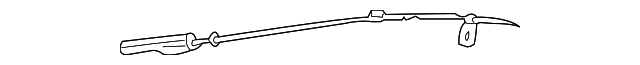 1Y0-871-708-B Деталь CATCH CABLE, LEFT