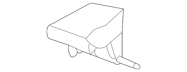 1Y0-862-685 Деталь AIR DEFLECTOR CATCH, LEFT