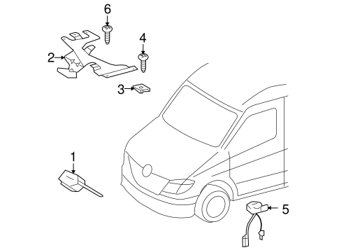 Sprinter 2500 COMMUNICATION SYSTEM COMPONENTS