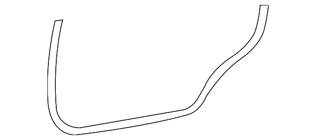 83140-39000 Деталь DOOR W'STRIP, RIGHT