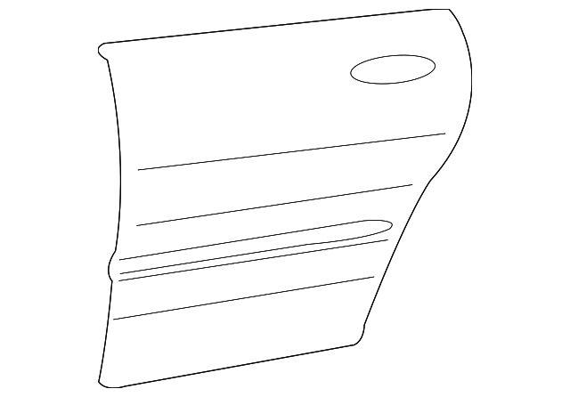 77121-39100 Деталь OUTER PANEL, RIGHT