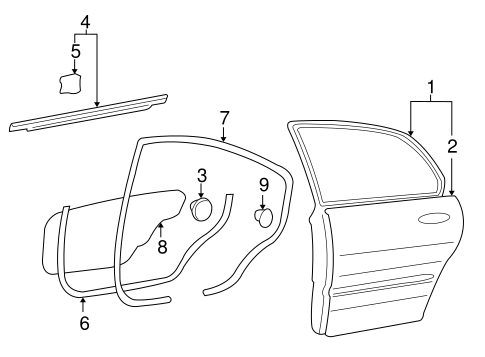 XG350 DOOR & COMPONENTS 2