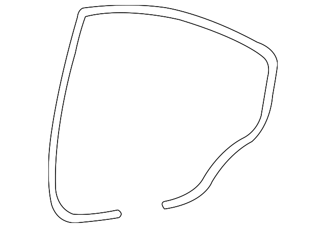83110-39000-LK Деталь WEATHERSTRIP, LEFT