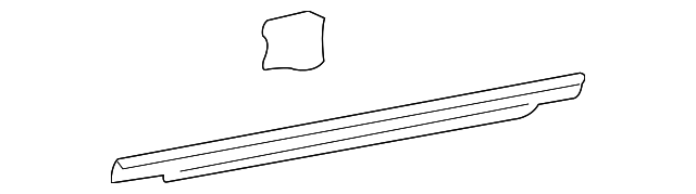 83210-39000 Деталь BELT W'STRIP, LEFT