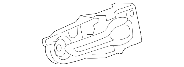 68227251AA HANDLE, INSIDE, LEFT
