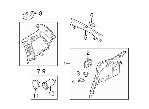 5 INTERIOR TRIM - SIDE PANEL