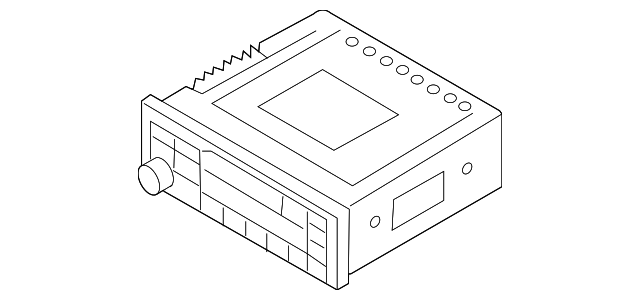 R6145-3E201 Деталь AM/FM CD