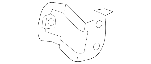 68255034AA Деталь FRONT BRACKET, RIGHT