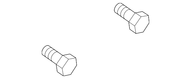 68251342AA Деталь FRONT BRACKET SCREW, LEFT