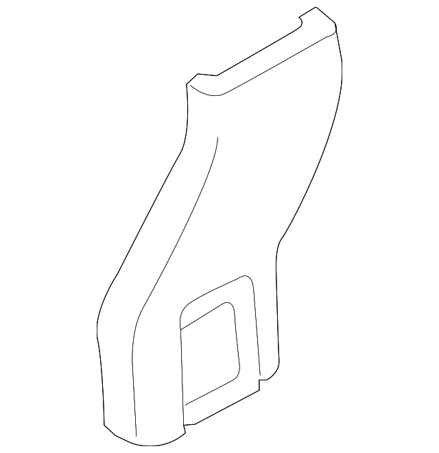 5UX45LXHAA Деталь REAR TRIM PANEL
