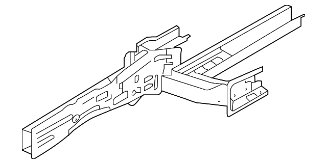 64600-4Z000 Деталь LOWER RAIL, RIGHT