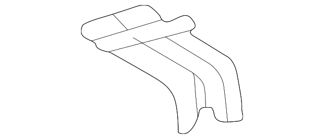 463-650-00-31 Деталь SUNROOF FRAME REAR BRACKET