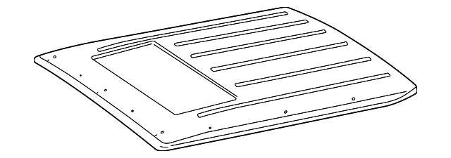 460-657-02-09 Деталь ROOF PANEL