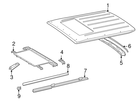 G500 ROOF & COMPONENTS