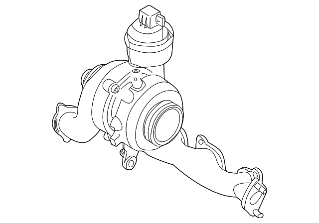 03L-253-016-K Деталь EXHAUST MANIFOLD