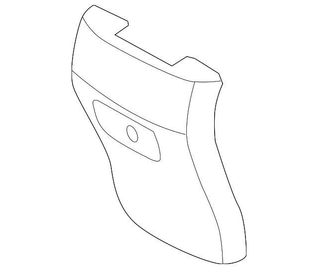 84670-4Z000-NBC Деталь REAR COVER