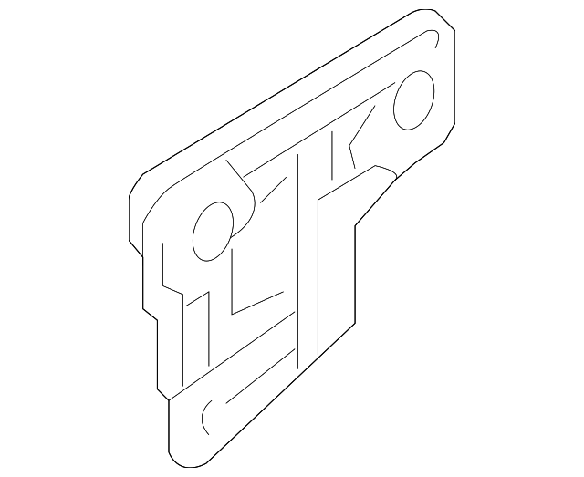 8K5-945-257-F Деталь HOLDER, LEFT