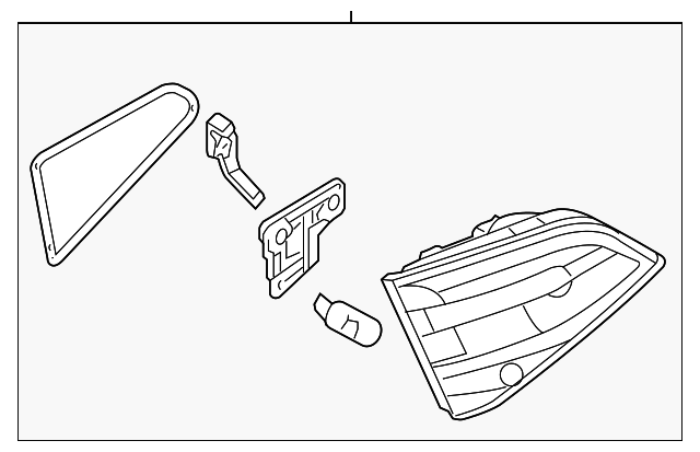 8K5-945-094-K Деталь BACKUP LAMP ASSY, RIGHT