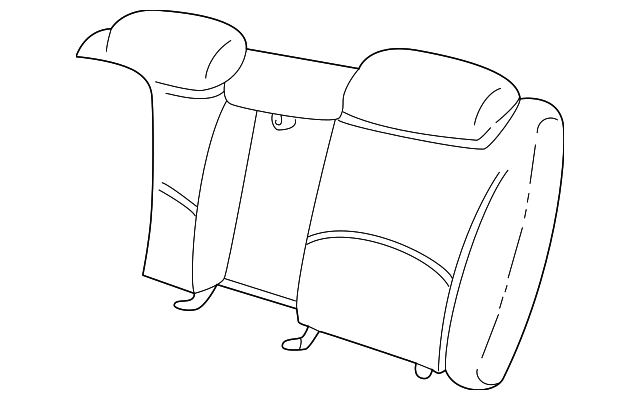 16797529 Деталь SEAT BACK FRAME