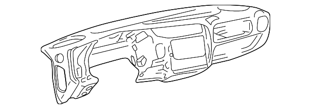 15744351 Деталь INSTRUMENT PANEL