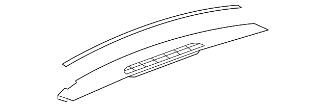 20844035 Деталь UPPER TRIM PANEL