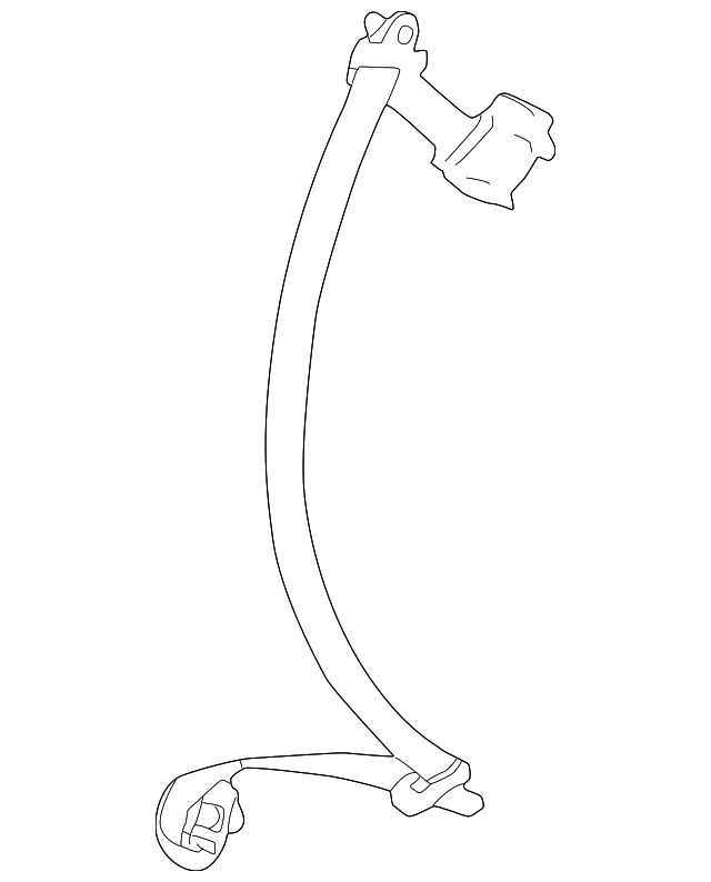 64661FE040NE Деталь OUTER BELT ASSY, RIGHT