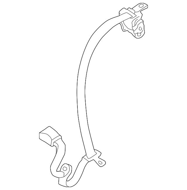 64681FE010ML Деталь CENTER SEAT BELT