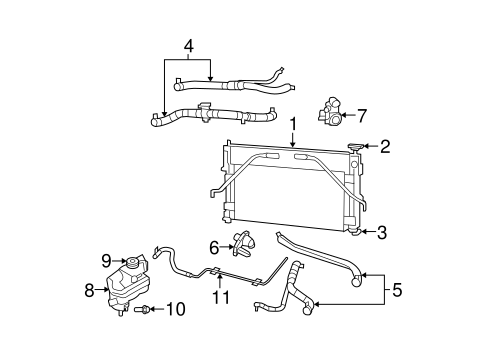 Sebring RADIATOR & COMPONENTS