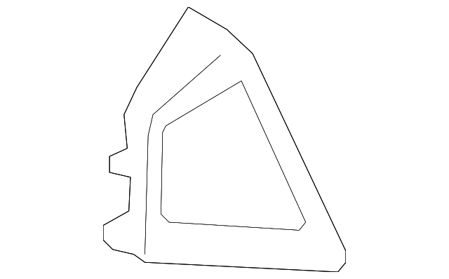 92268609 Деталь SIDE TRIM, LEFT