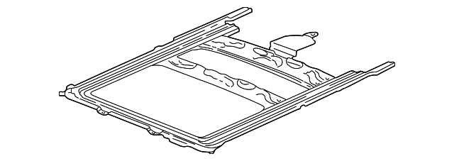 15840309 Деталь SUNROOF FRAME