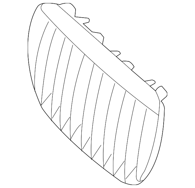 51-13-7-077-932 Деталь GRILLE, RIGHT