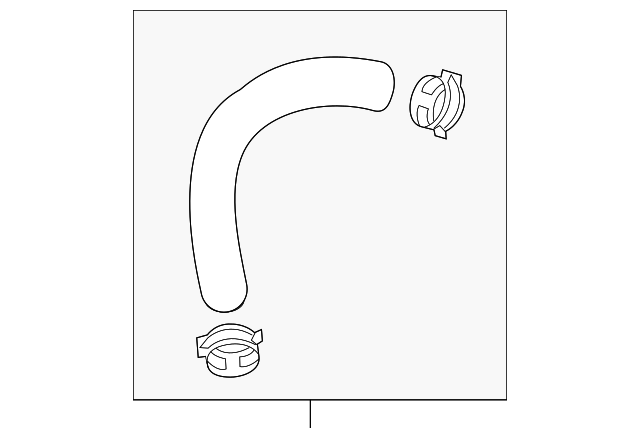 25412-B2000 LOWER HOSE