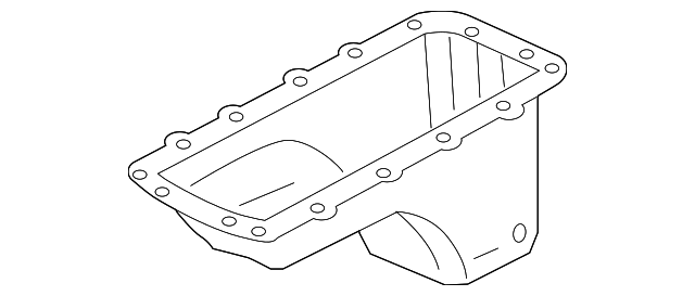 9L3Z-6675-A Деталь OIL PAN