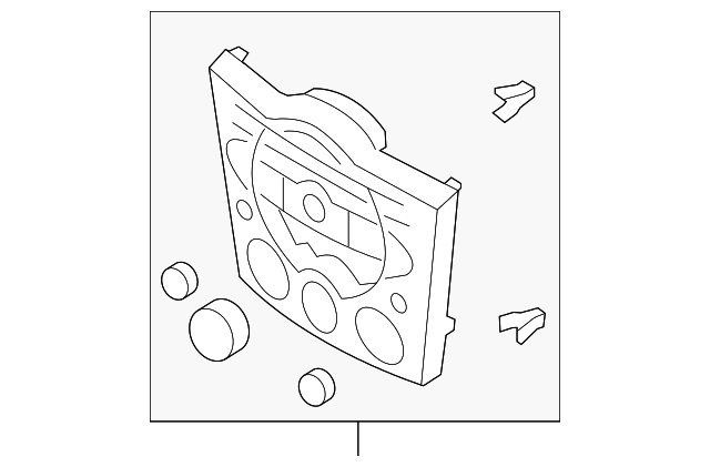 FE04-66-9H0 Деталь CENTER PANEL