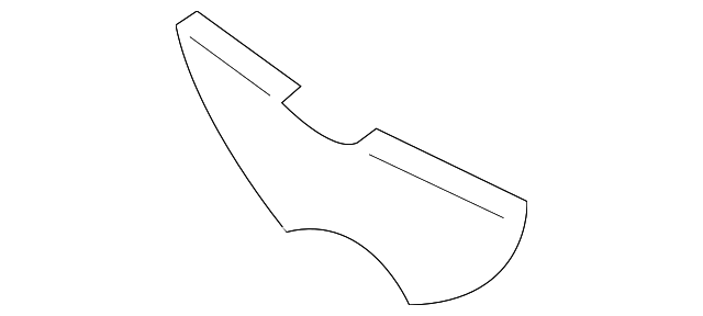 F151-66-BC0 Деталь LOWER TRIM PANEL