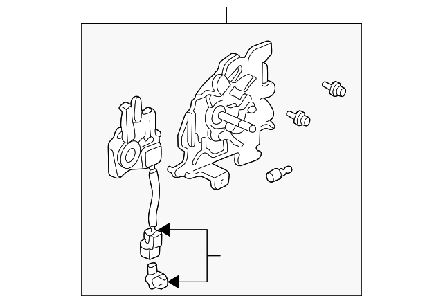 72622-S0X-A01 Деталь REMOTE CONTROL ASSY., R. SLIDEDOOR LOCK