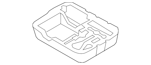 71-10-6-795-816 Деталь TOOL COMPARTMENT