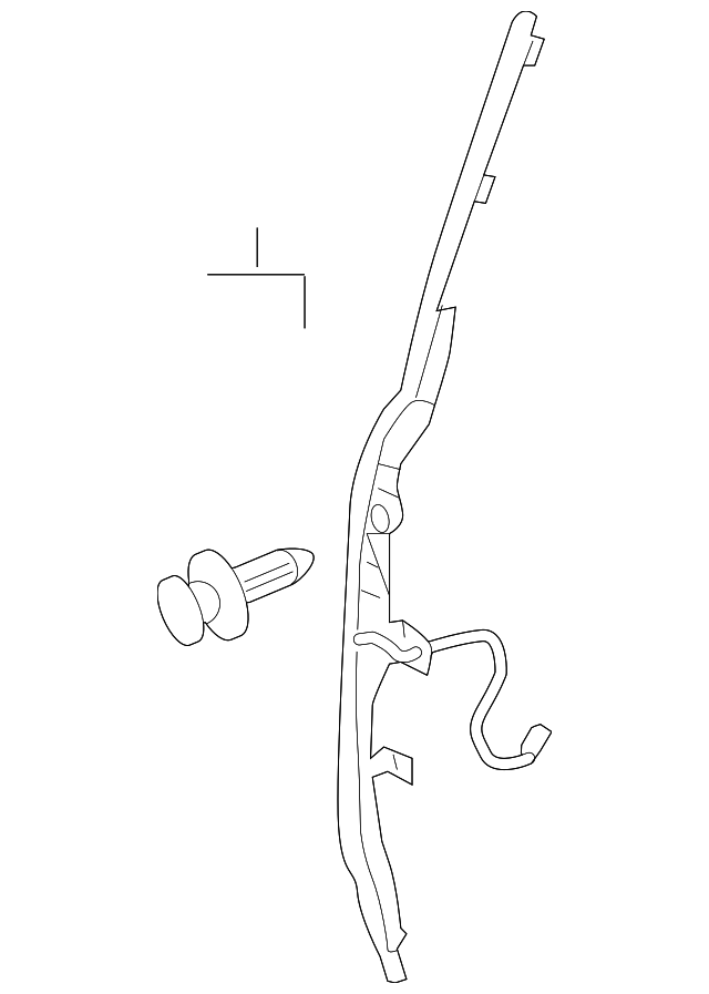 84260-08021 SENSOR, LEFT